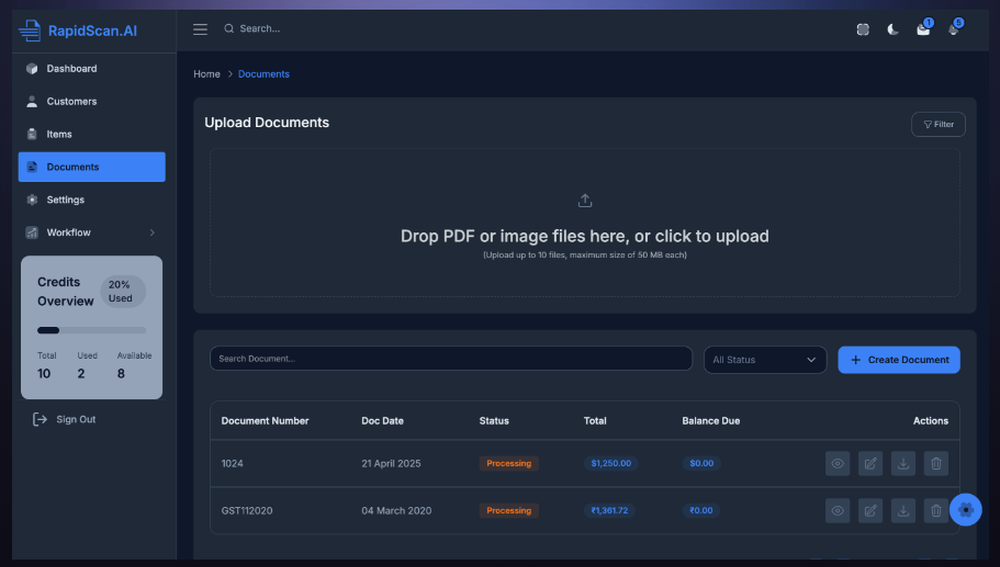 RapidScan.AI Screenshot 1