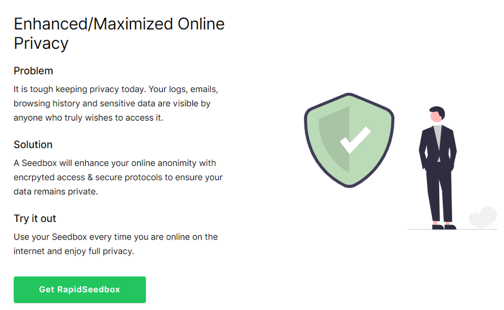 RapidSeedbox Screenshot 1
