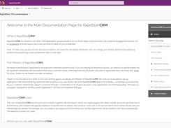 RapidStart CRM Screenshot 1