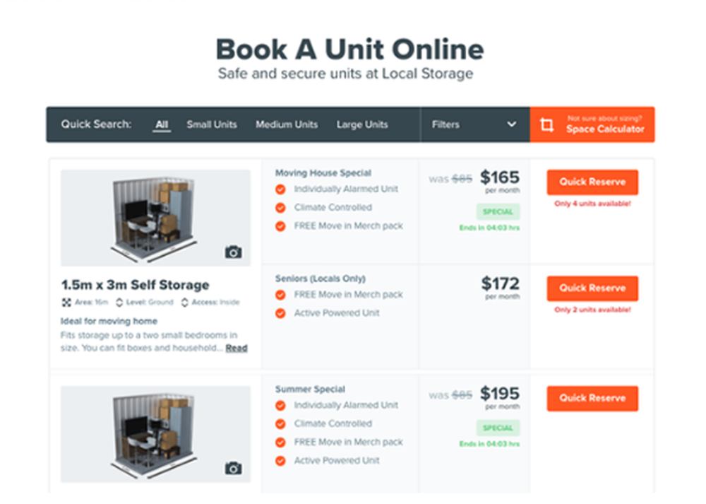 RapidStor Screenshot 1