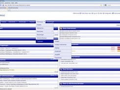 Example: Site with information boxes