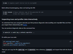 RaptorJIT Screenshot 1