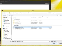 Cargando archivo de configuraciones/Loading game list file