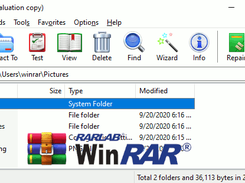 WinRAR Screenshot 1