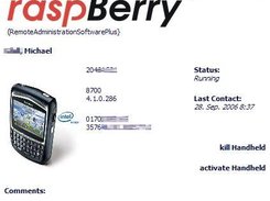 User and Handheld Infos