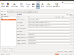 Compiler configuration for Netbeans