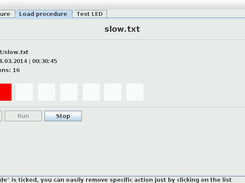 Load procedure tab