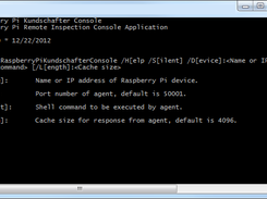 RaspberryPiKundschafter Console