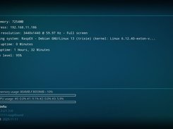 RaspEX Kodi system info 260117