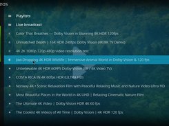 RaspEX Kodi videos YouTuBe 4k