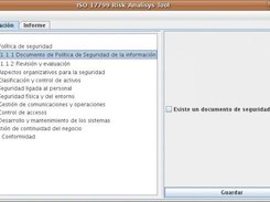 Configuration screen