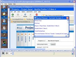 RautorViewer with sample screen shot, key log and scraper