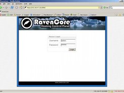 Logging into RavenCore