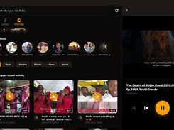 youtube play screen