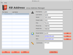 RB Address Screenshot 1