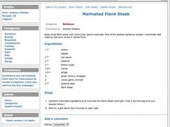 View a recipe 