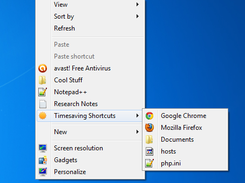 Right Click Shortcuts