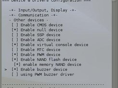 uBase 4 kernel device driver configuration