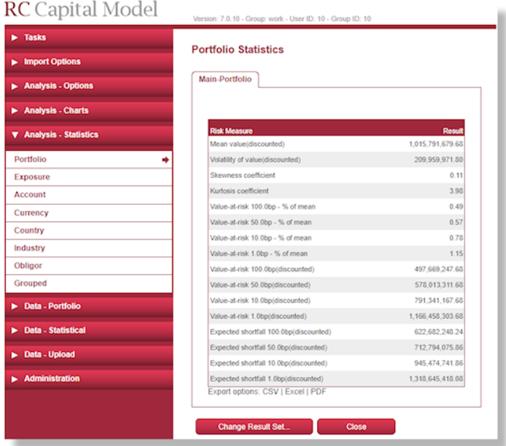 RC-Capital Model Screenshot 1