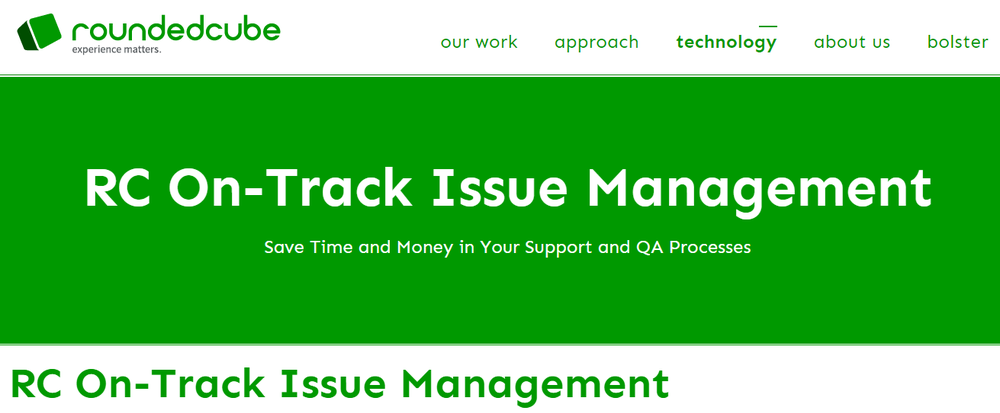 RC On-Track Issue Management Screenshot 1