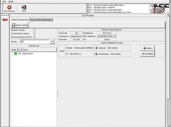 Main QoS module window.