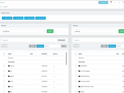 Rclone web UI remote explorer