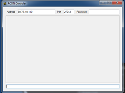 RCON Console Screenshot 1