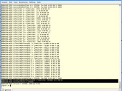 Detailed view on a last sucessfull backup in a SNMP console.