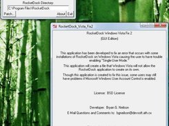 Main and About windows from the GUI Edition