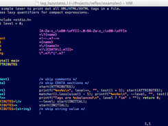 More expressive rule matching with Unicode, lazy quantifiers, indent/nodent/dedent, and more