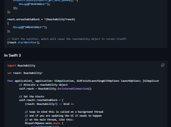 Reachability Screenshot 1