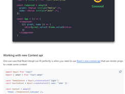 React Adopt Screenshot 1
