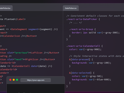 React Aria Screenshot 1