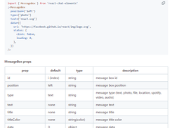 react-chat-elements Screenshot 1
