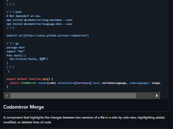 React-CodeMirror Screenshot 1