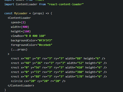 React Content Loader Screenshot 1