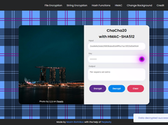 React-Cryptographic-Toolkit Screenshot 1