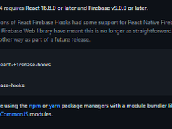 React Firebase Hooks Screenshot 1