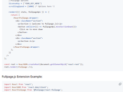 react-fullpage Screenshot 1