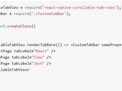 react-native-scrollable-tab-view Screenshot 2