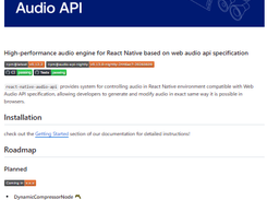 React Native Audio API Screenshot 1