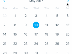 React Native Calendars Screenshot 1