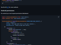 React Native Contracts Screenshot 1