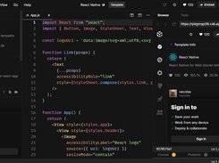 React Native for Web Screenshot 1