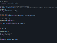 react-native-fs Screenshot 1