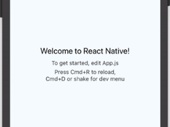 React Native Loading Spinner Overlay Screenshot 1