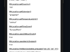 react-native-localize Screenshot 1
