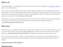 react-native-login Screenshot 1