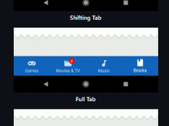 react-native-material-bottom-navigation Screenshot 1