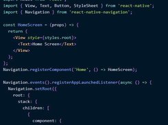 React Native Navigation Screenshot 1
